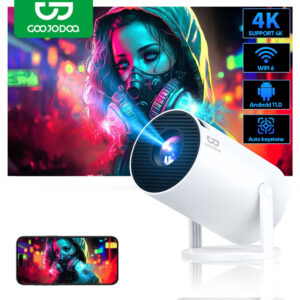 GOOJODOQ HY300 Pro / Pro+ / Ultra โปรเจคเตอร์พกพา Android 11 หมุนได้ 270 องศา รองรับ 4K WiFi 6 บลูทูธ 5.4 มินิโปรเจคเตอร์ Home Theater