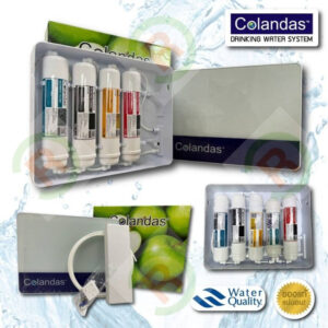 🔥รุ่นใหม่ มินิมอล🔥 เครื่องกรองน้ำ Colandas รุ่น Inline 5 ขั้นตอน เครื่องกรองน้ำดื่มแคปซูล ติดตั้งง่าย ไม่เปลืองพื้นที่ เปลี่ยนไส้กรองสะดวก